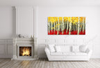 Knife Painting SAH104 on the wall