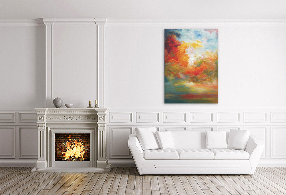 Clouds Symphony on the wall