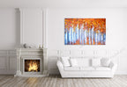 Knife Painting SAH048 on the wall