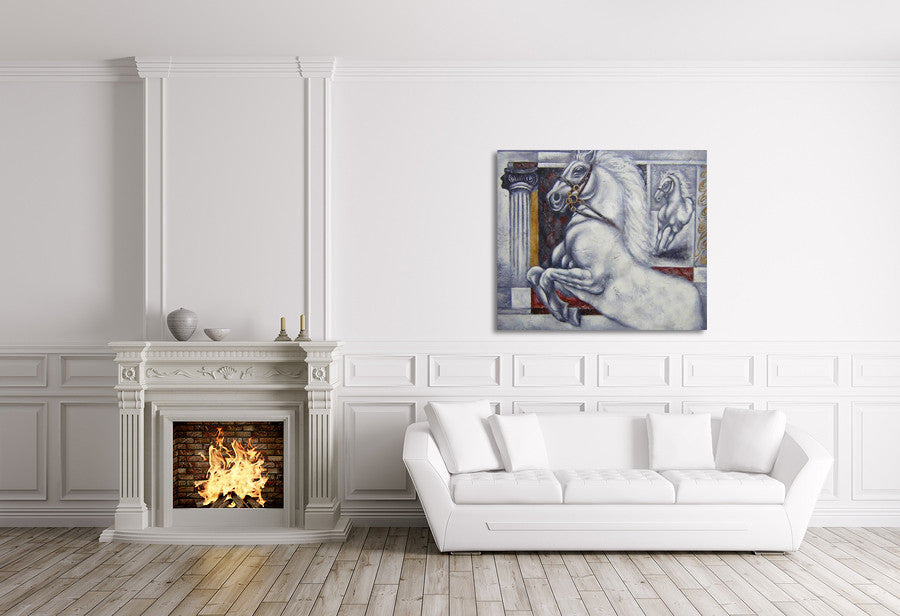 Galloping Horse on the wall