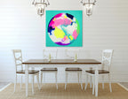 World of Colours on the wall