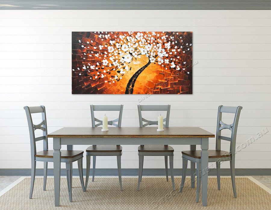 Knife Painting SAH051 on the wall
