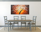 Knife Painting SAH051 on the wall