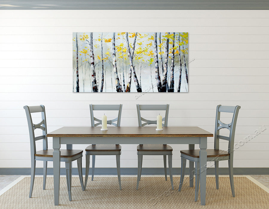 Knife Painting YA1359 on the wall