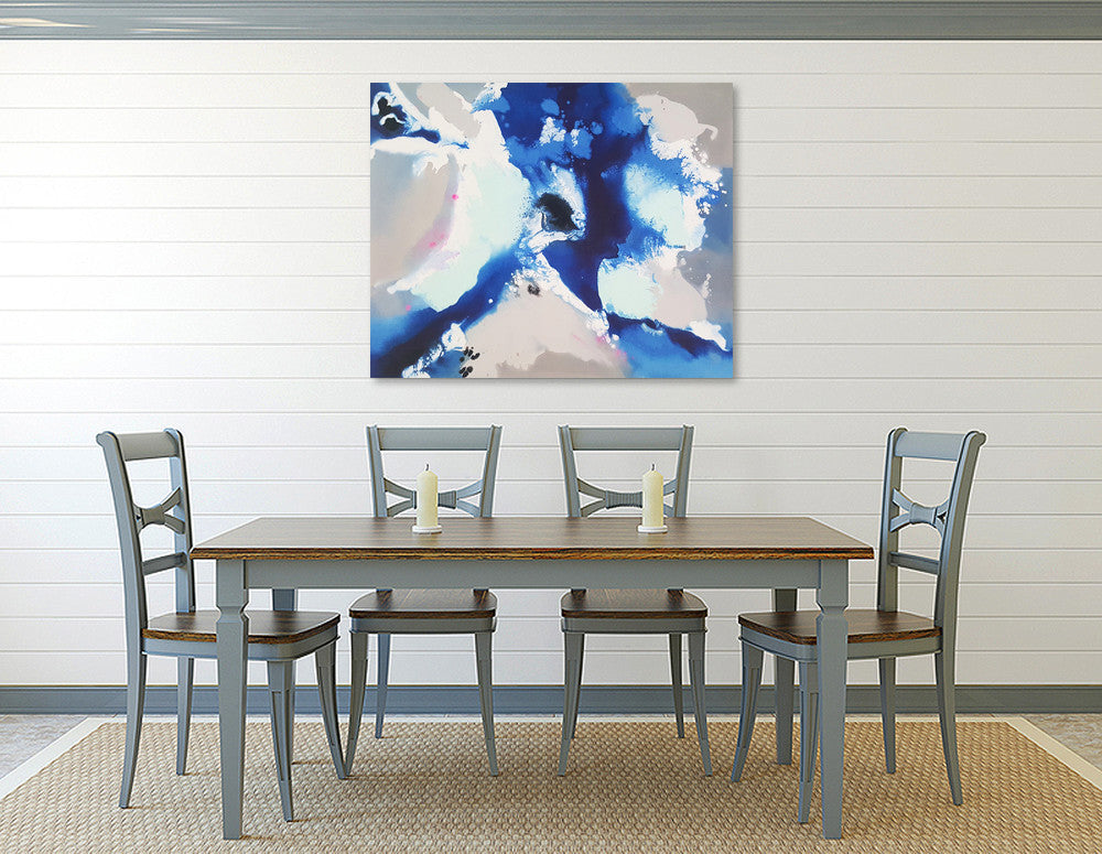 Aquamarine on the wall