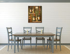 Wine Collection on the wall
