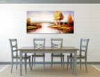 Knife Painting YA1363 on the wall