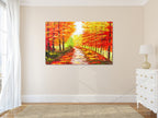 Knife Painting SAH019 on the wall