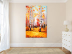 Knife Painting YA1354 on the wall