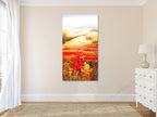 Knife Painting YA1337 on the wall