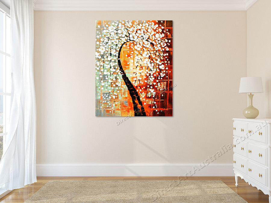 Knife Painting SAH053 on the wall