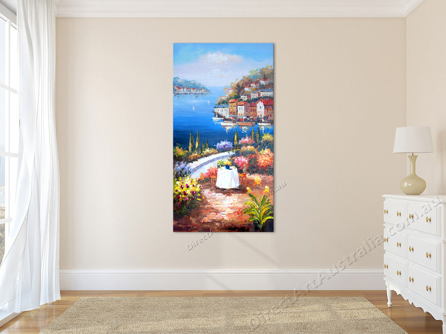 Knife Painting YA1368 on the wall