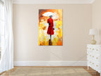 Knife Painting YA1221 on the wall
