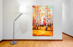 Knife Painting YA1354 on the wall
