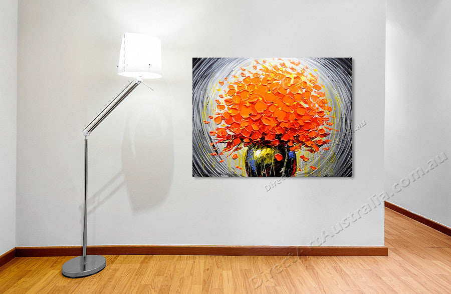 Knife Painting YA1026 on the wall