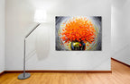 Knife Painting YA1026 on the wall