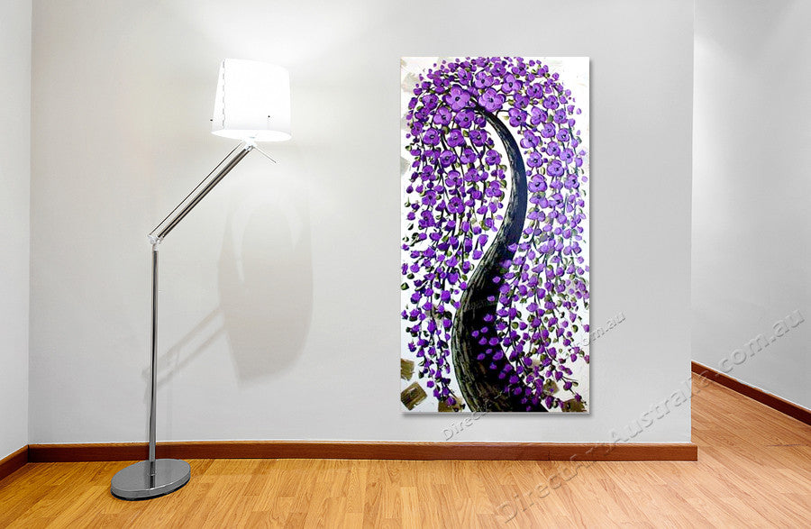 Knife Painting SAH143 on the wall