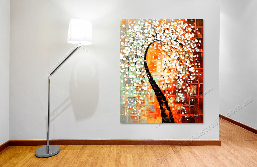 Knife Painting SAH053 on the wall