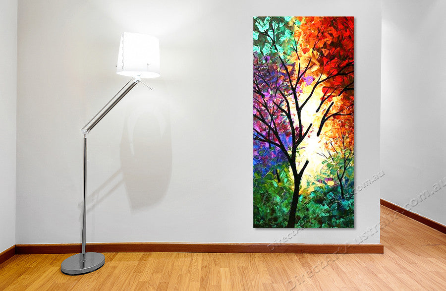 Knife Painting FA069 on the wall