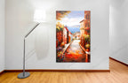 Knife Painting YA1350-2 on the wall