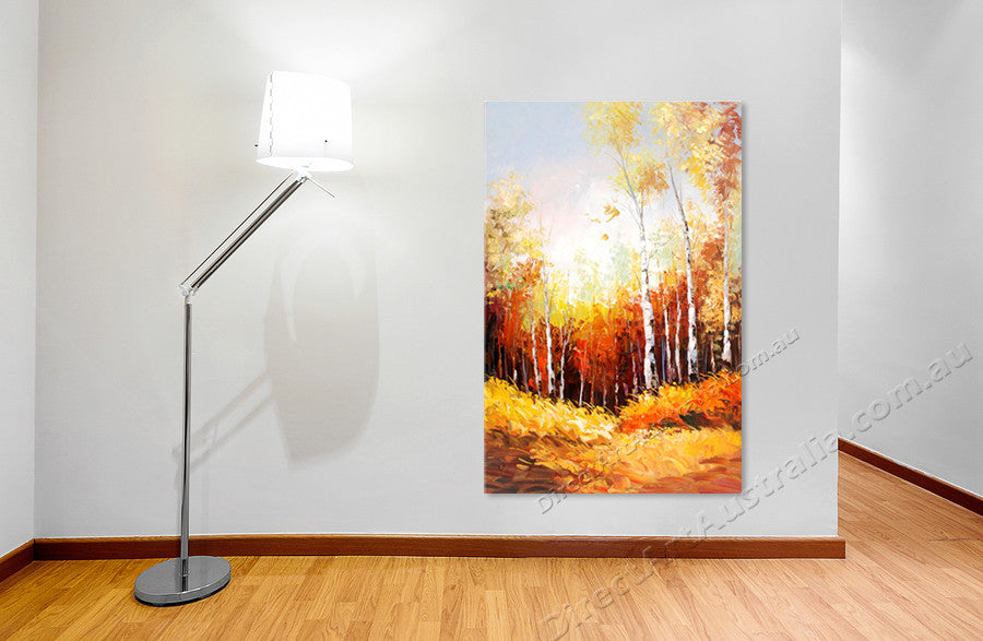 Knife Painting YA1346 on the wall