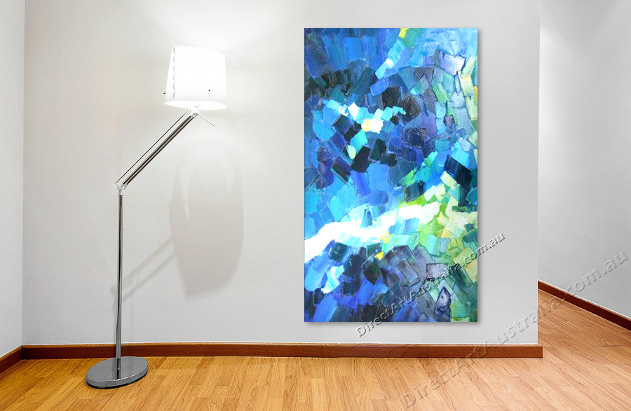 Knife Painting AF25 on the wall