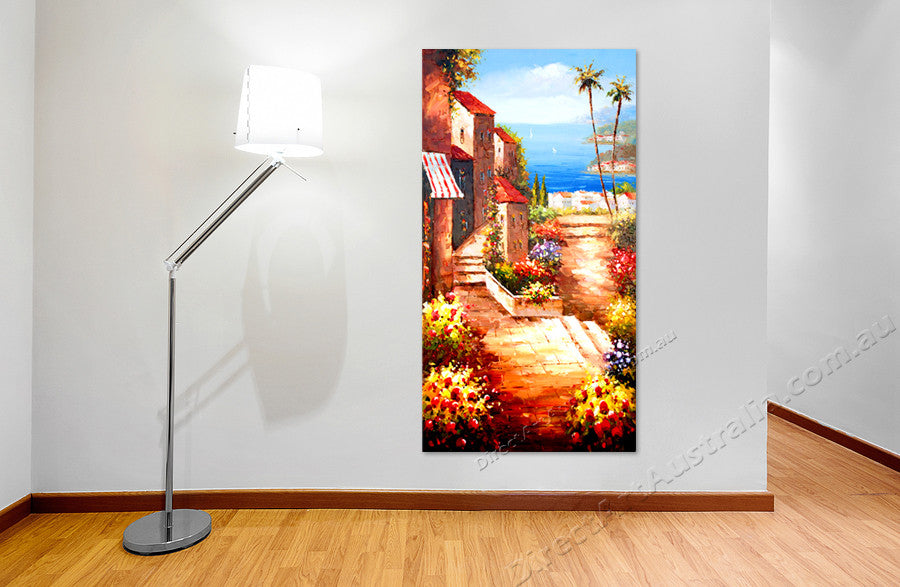 Knife Painting YA1367 on the wall