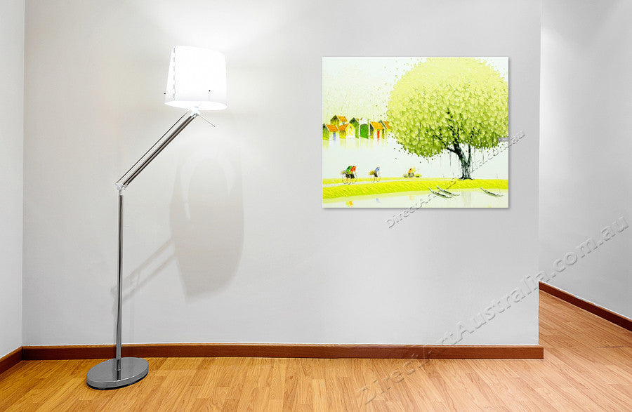Knife Painting FA047 on the wall