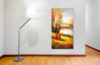 Knife Painting YA1362 on the wall