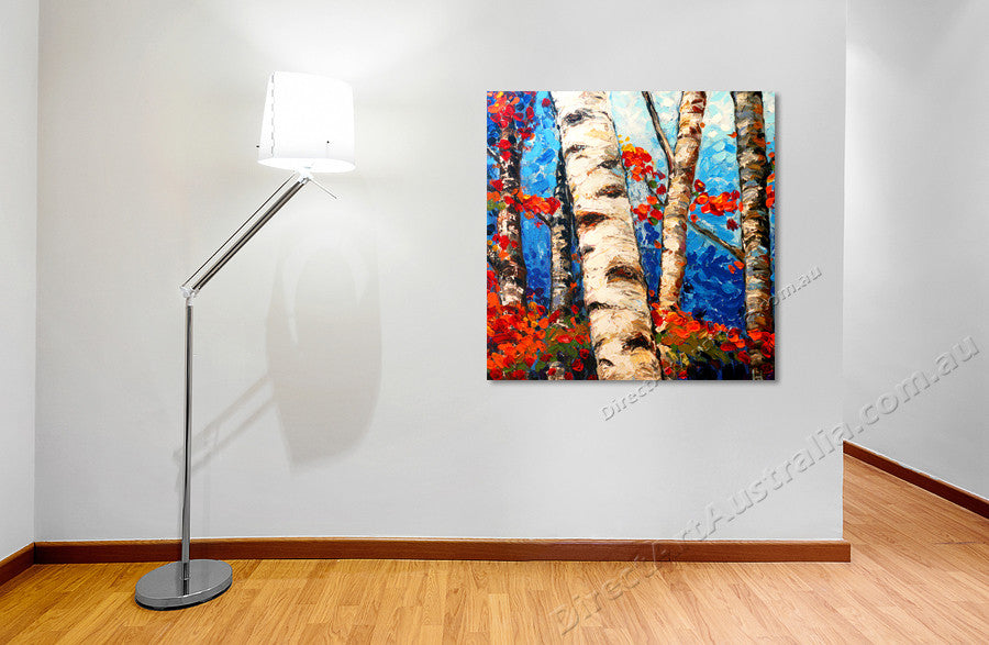 Knife Painting SAH026 on the wall
