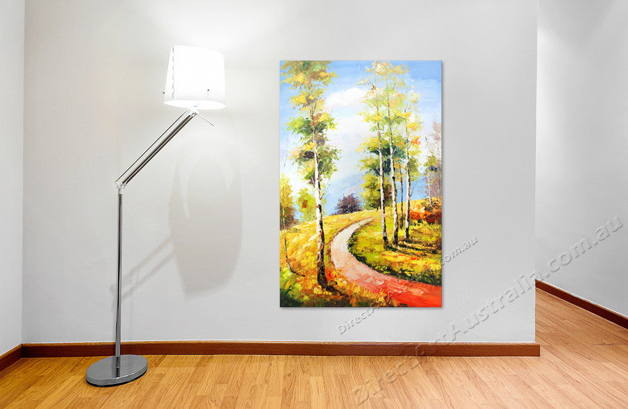 Knife Painting YA1348 on the wall