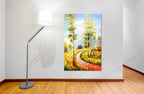 Knife Painting YA1348 on the wall