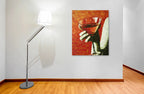 Toast on the wall