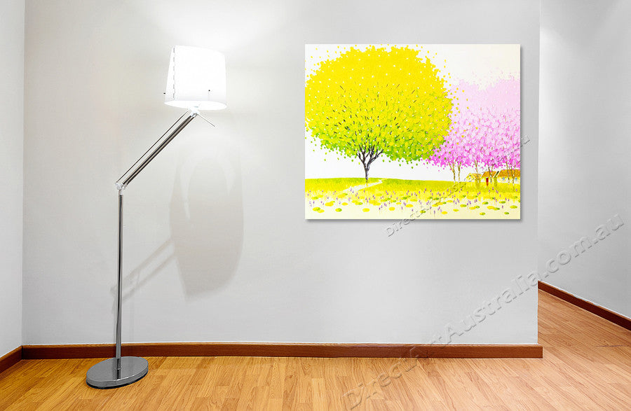Knife Painting FA043 on the wall