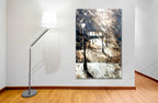 Knife Painting SAH082 on the wall