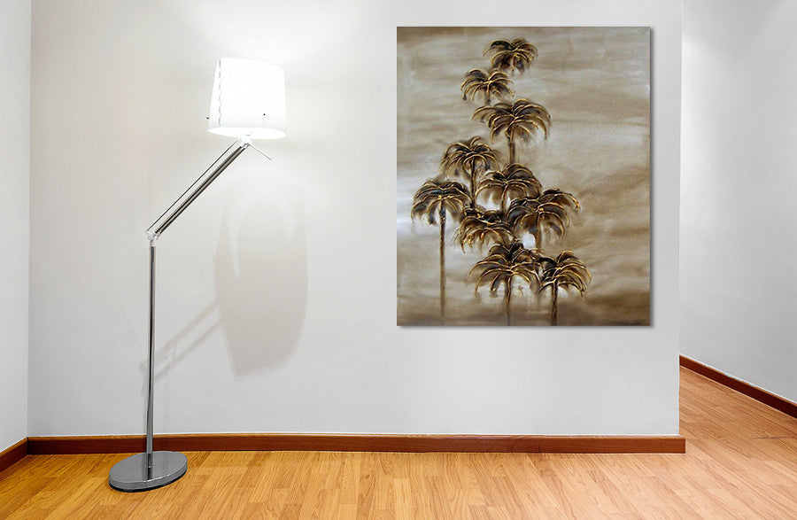 Coconut Trees Two on the wall