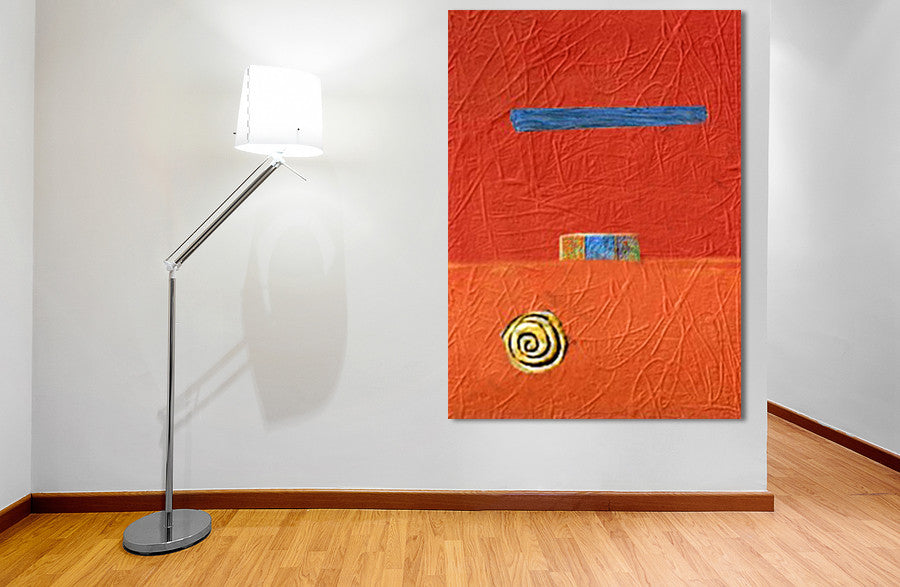 Elements of Earth on the wall