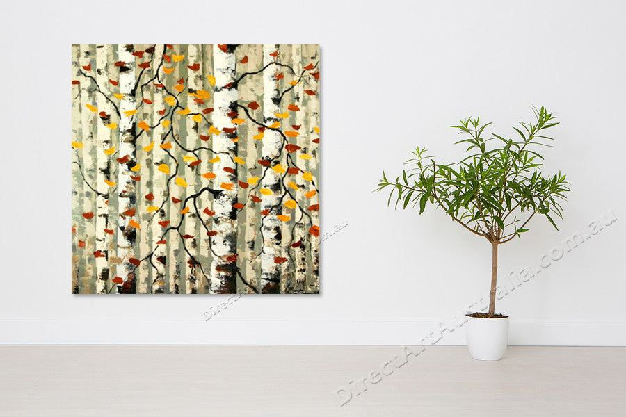 Knife Painting SAH089 on the wall