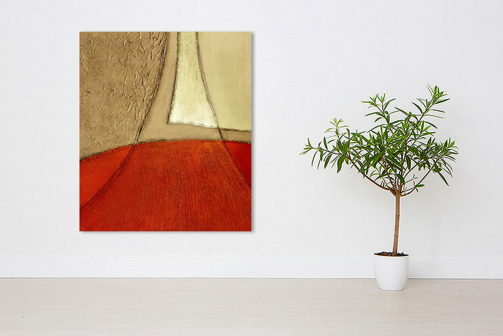World of Red II on the wall
