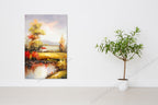 Knife Painting YA1342 on the wall