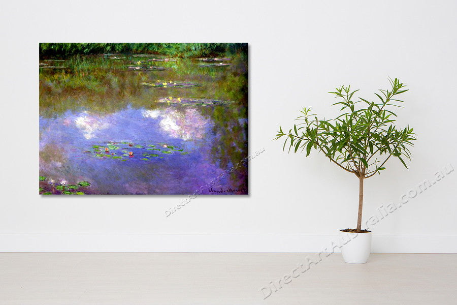 Water Lilies (The Clouds) on the wall