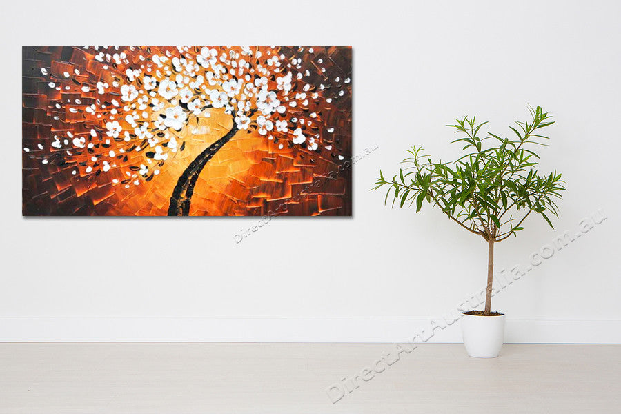 Knife Painting SAH051 on the wall