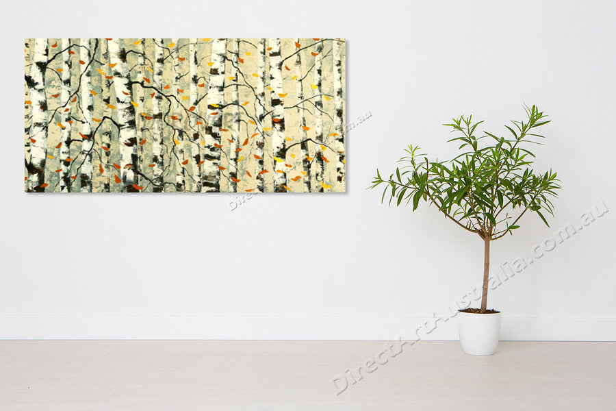 Knife Painting SAH105 on the wall