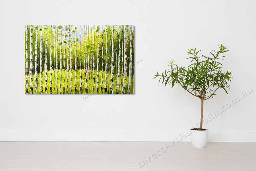 Knife Painting SAH023 on the wall