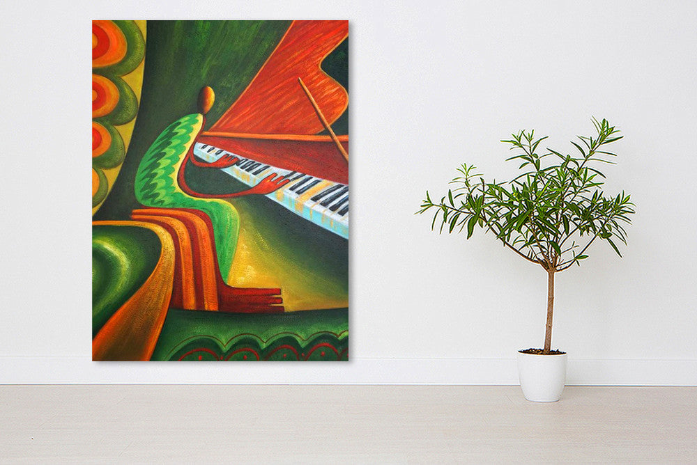 Melody on the wall