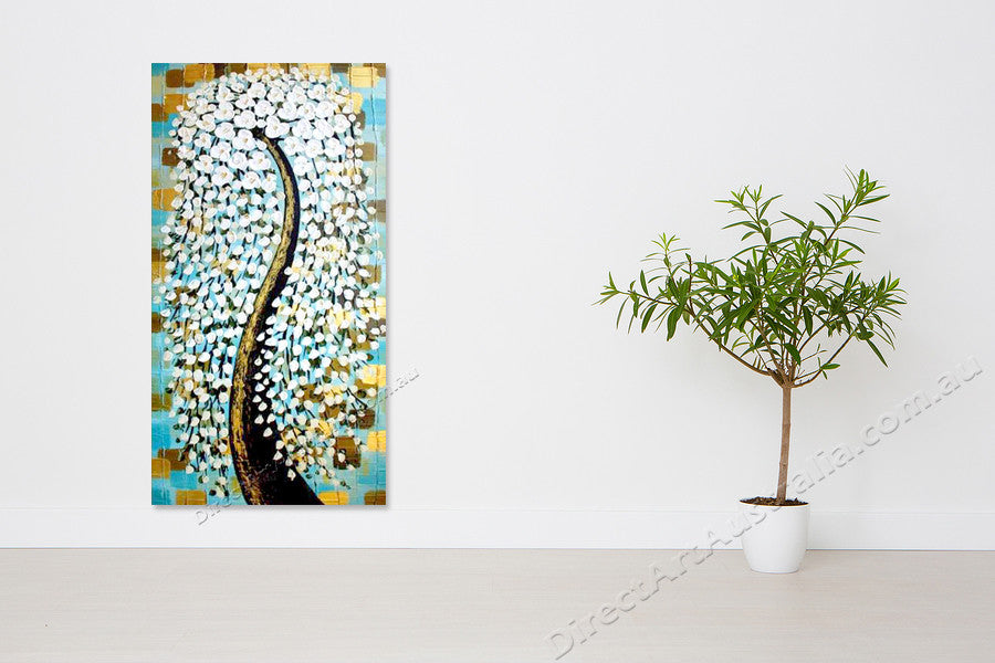 Knife Painting SAH143-3 on the wall