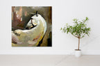 Knife Painting YA451 on the wall