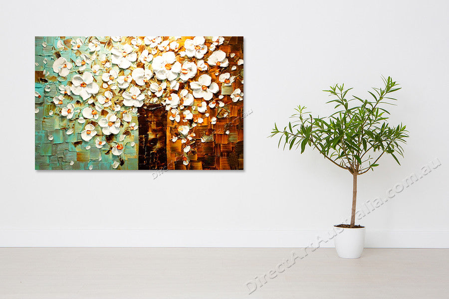Knife Painting YA1034 on the wall