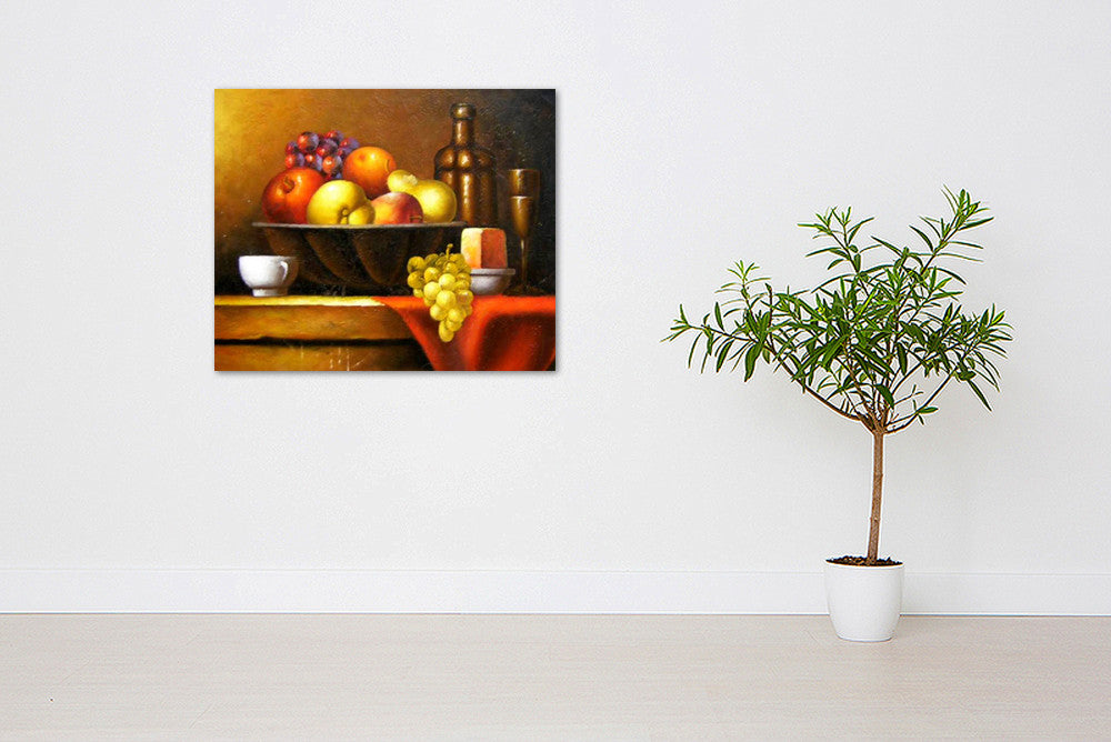 Fresh on the wall