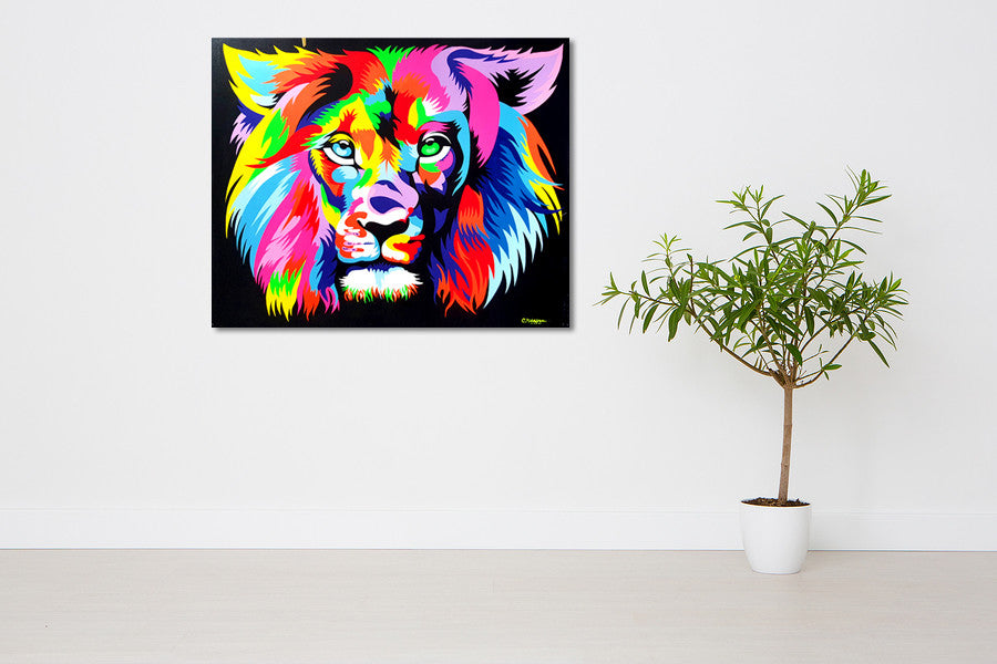 The King on the wall